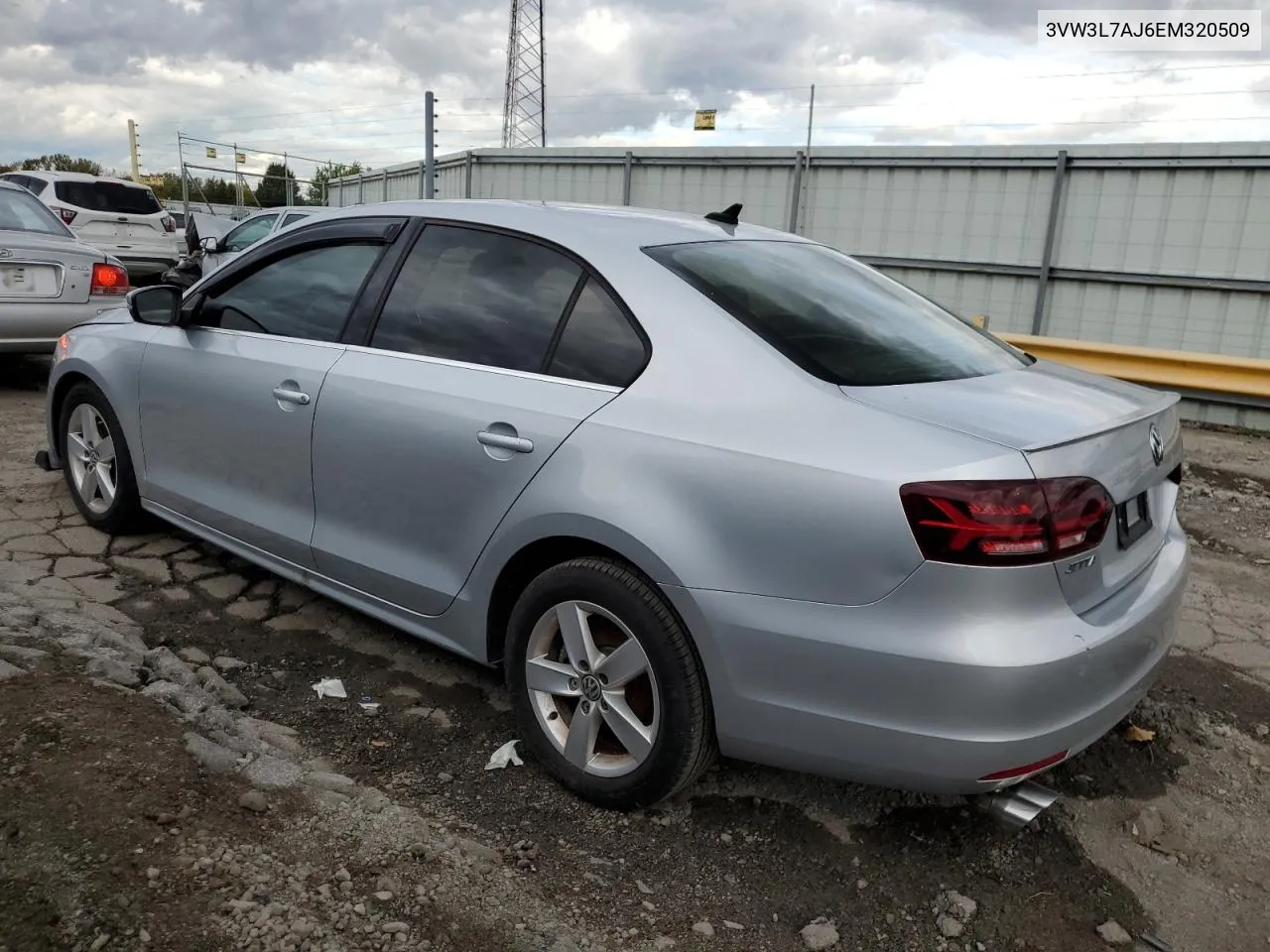 2014 Volkswagen Jetta Tdi VIN: 3VW3L7AJ6EM320509 Lot: 75617054