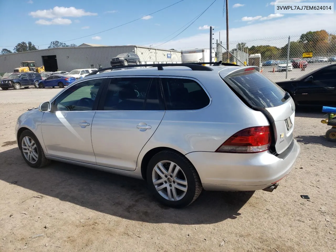 2014 Volkswagen Jetta Tdi VIN: 3VWPL7AJ7EM624014 Lot: 75895404