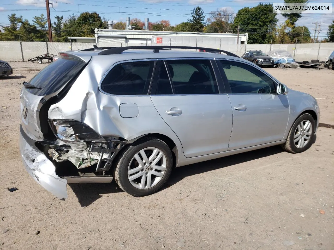 2014 Volkswagen Jetta Tdi VIN: 3VWPL7AJ7EM624014 Lot: 75895404