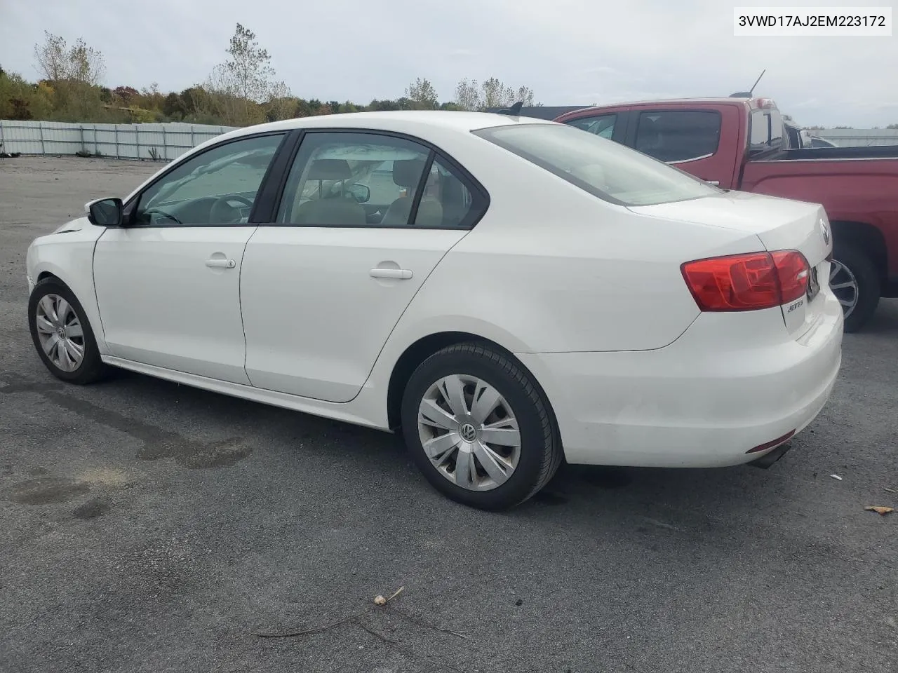 2014 Volkswagen Jetta Se VIN: 3VWD17AJ2EM223172 Lot: 75989554