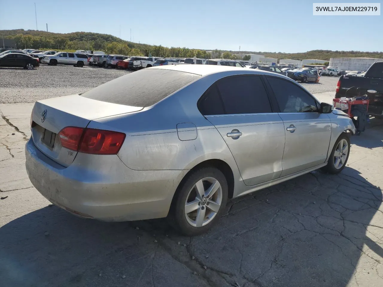 2014 Volkswagen Jetta Tdi VIN: 3VWLL7AJ0EM229719 Lot: 76071854