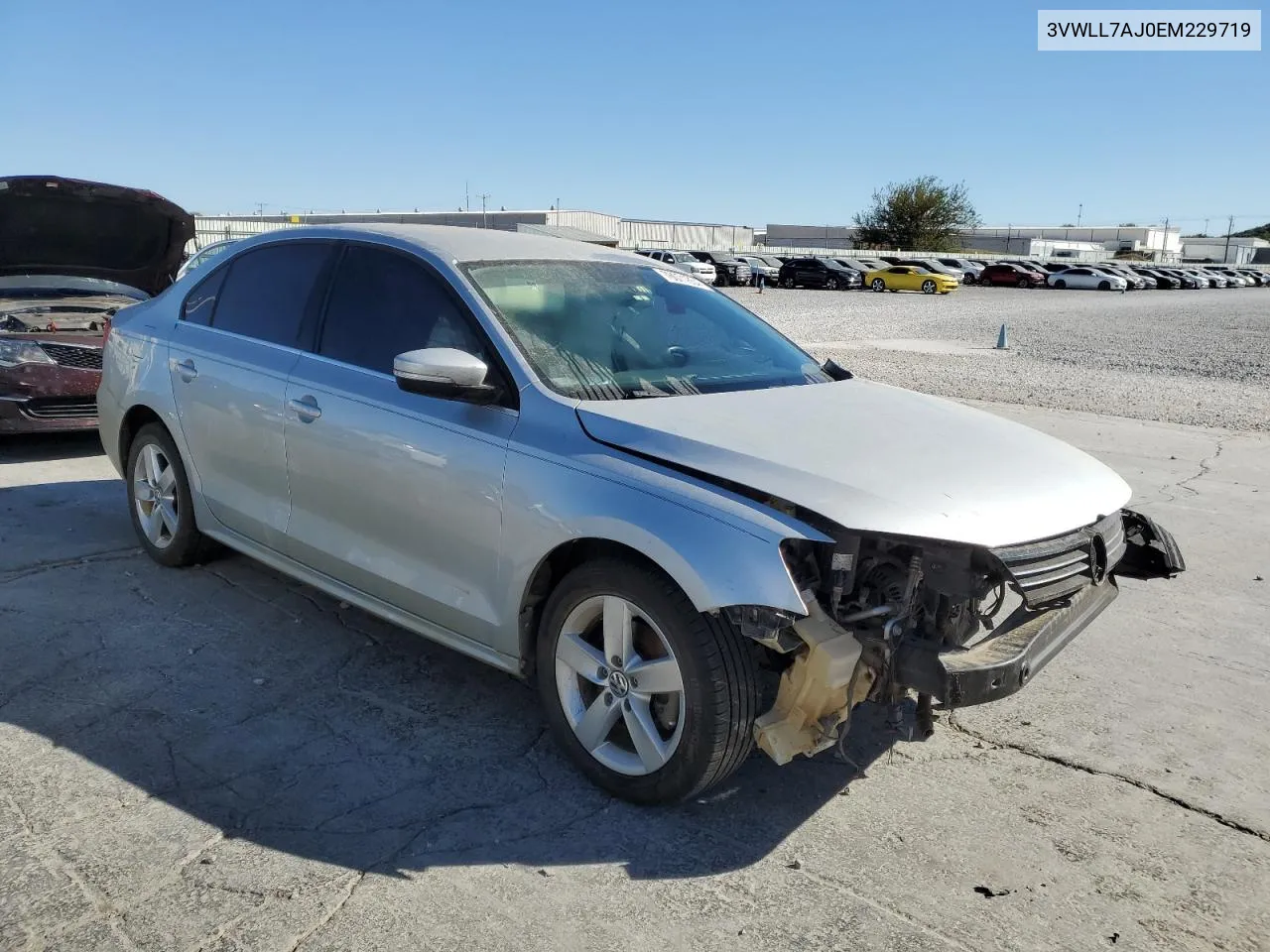 2014 Volkswagen Jetta Tdi VIN: 3VWLL7AJ0EM229719 Lot: 76071854