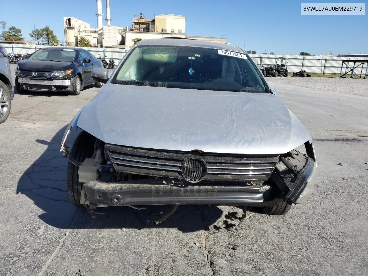 2014 Volkswagen Jetta Tdi VIN: 3VWLL7AJ0EM229719 Lot: 76071854