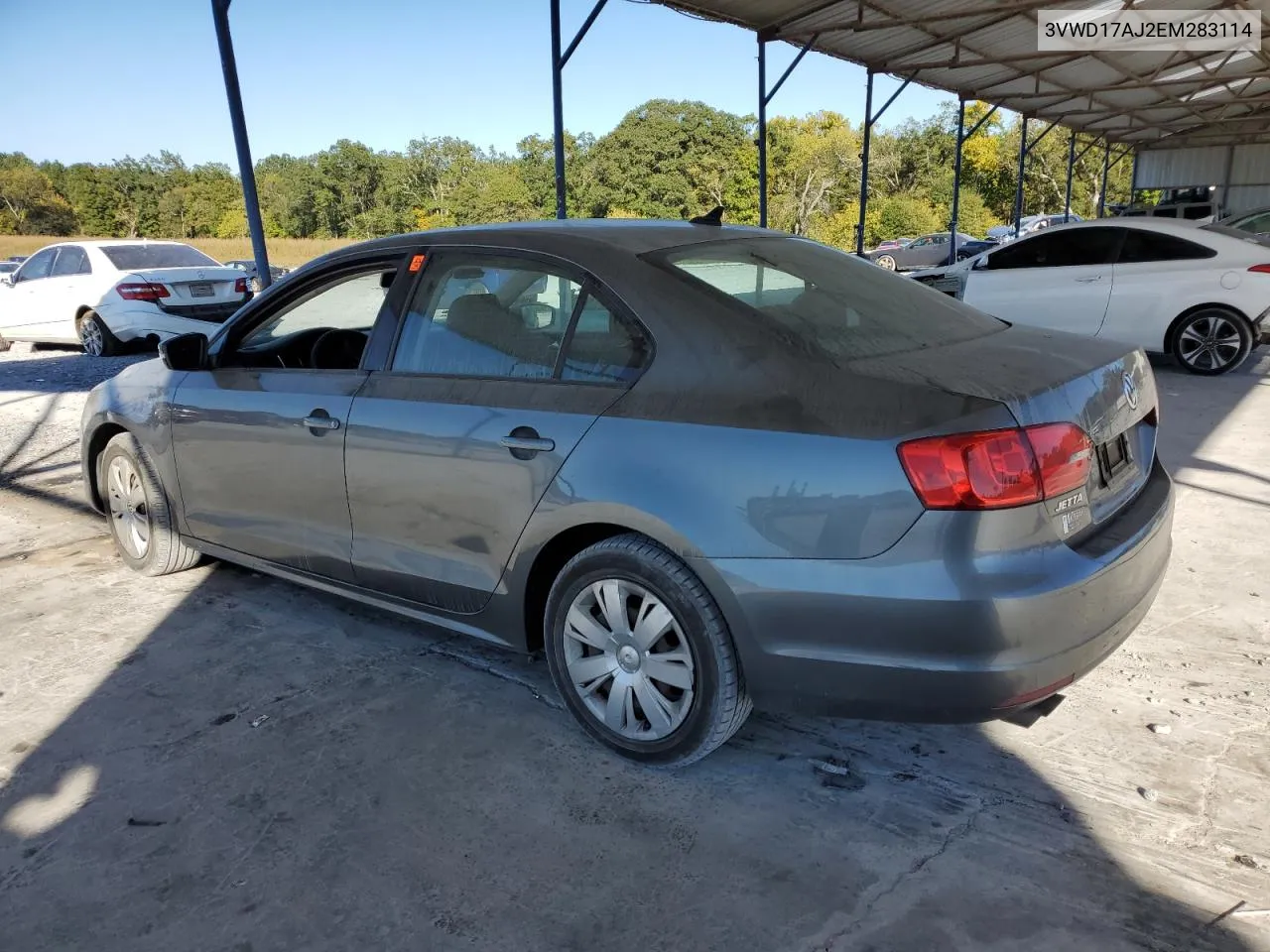 2014 Volkswagen Jetta Se VIN: 3VWD17AJ2EM283114 Lot: 76276664