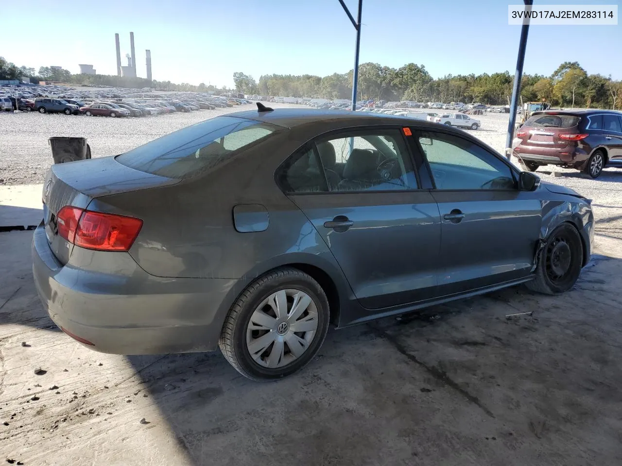 2014 Volkswagen Jetta Se VIN: 3VWD17AJ2EM283114 Lot: 76276664