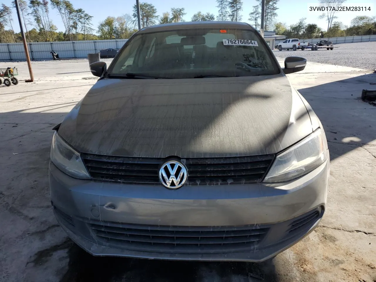 2014 Volkswagen Jetta Se VIN: 3VWD17AJ2EM283114 Lot: 76276664