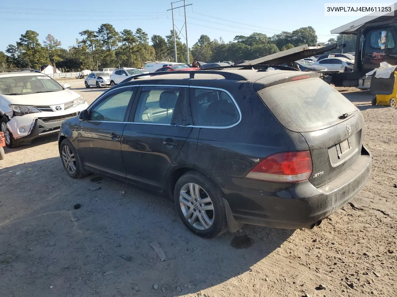 2014 Volkswagen Jetta Tdi VIN: 3VWPL7AJ4EM611253 Lot: 77013244