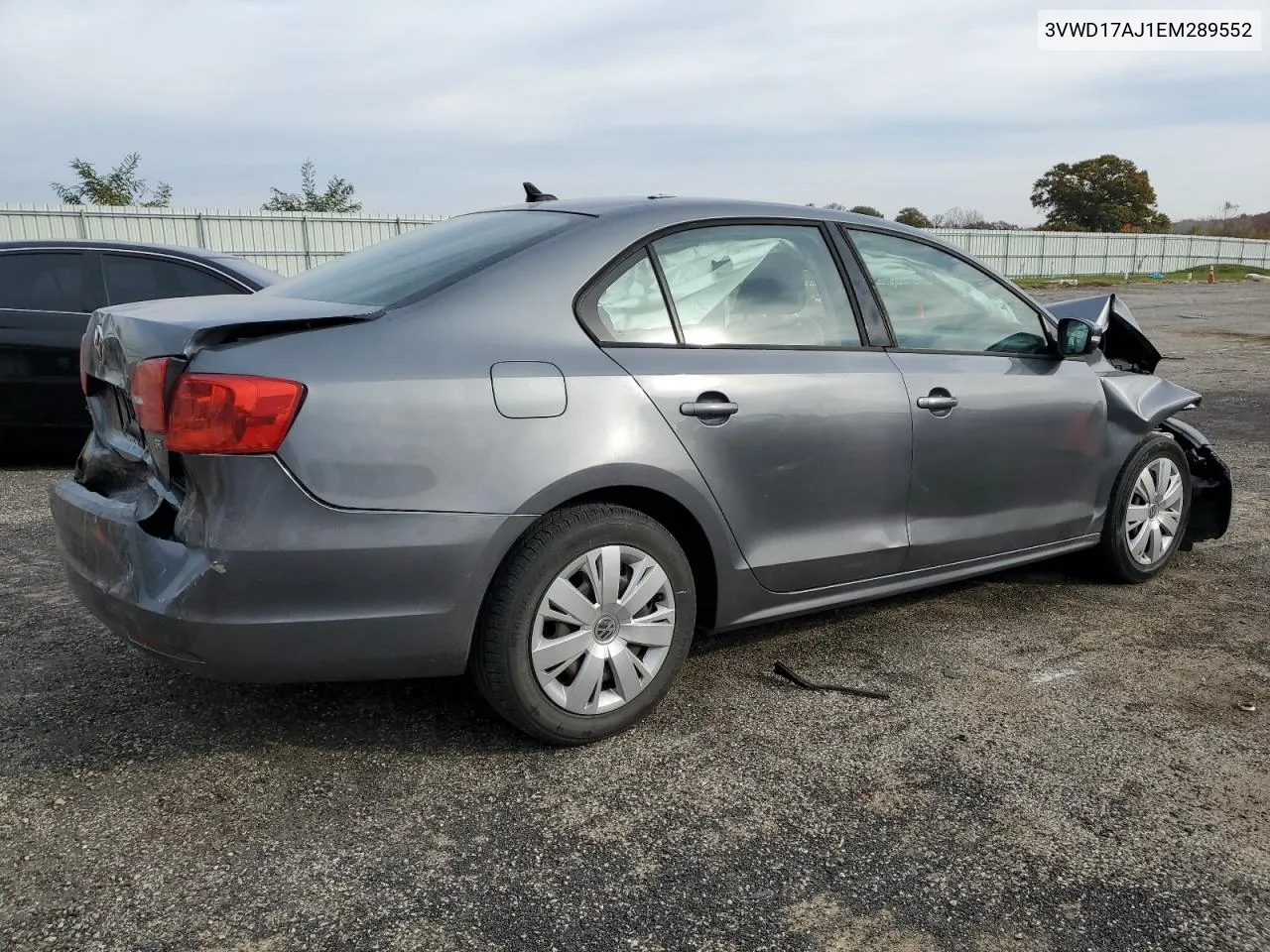 2014 Volkswagen Jetta Se VIN: 3VWD17AJ1EM289552 Lot: 77182954