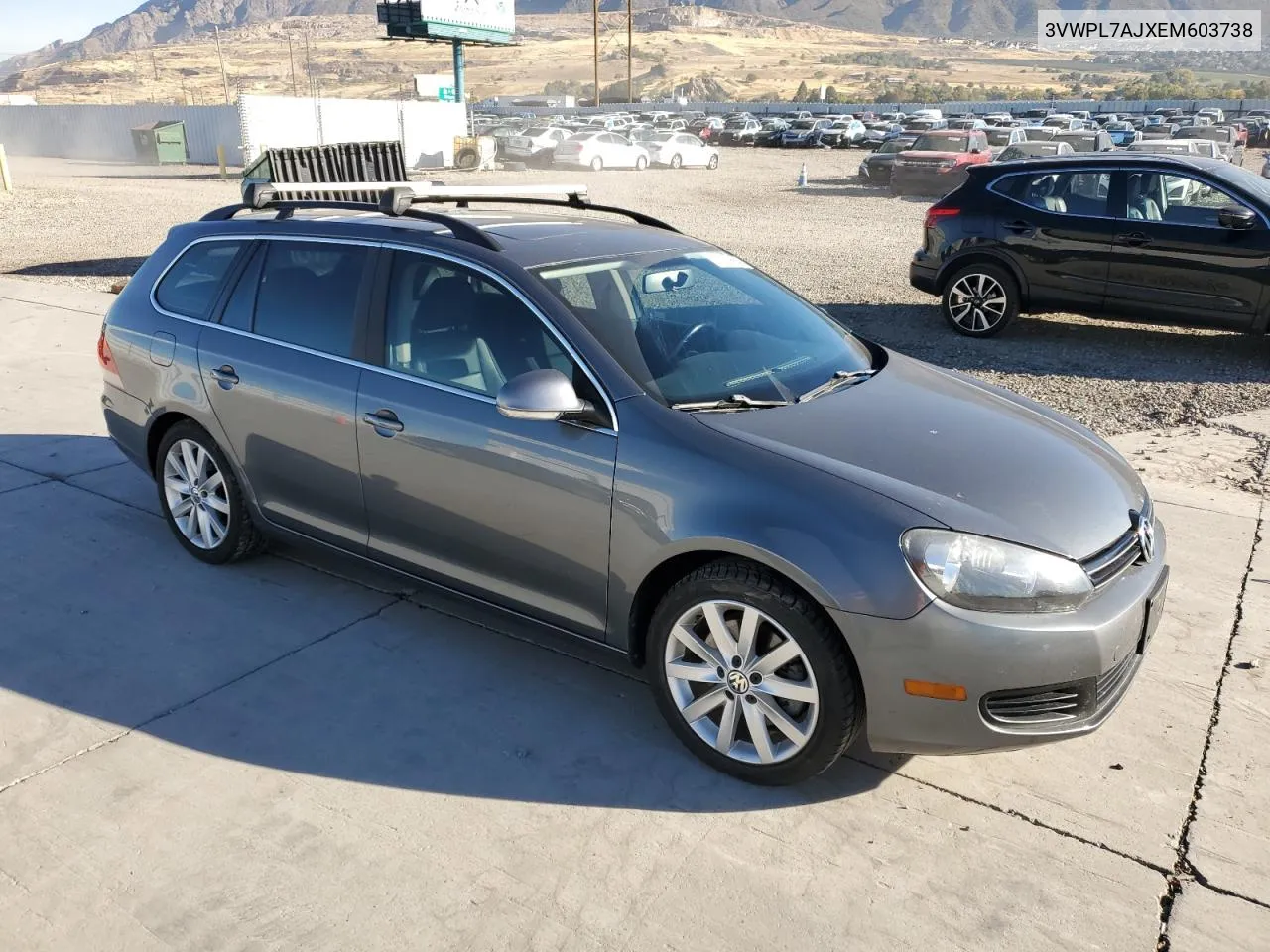 2014 Volkswagen Jetta Tdi VIN: 3VWPL7AJXEM603738 Lot: 77233664