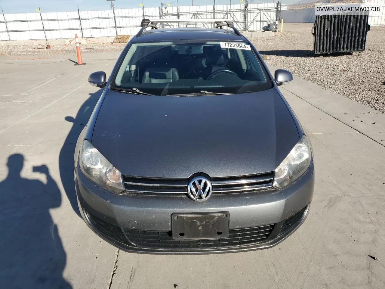 2014 Volkswagen Jetta Tdi VIN: 3VWPL7AJXEM603738 Lot: 77233664