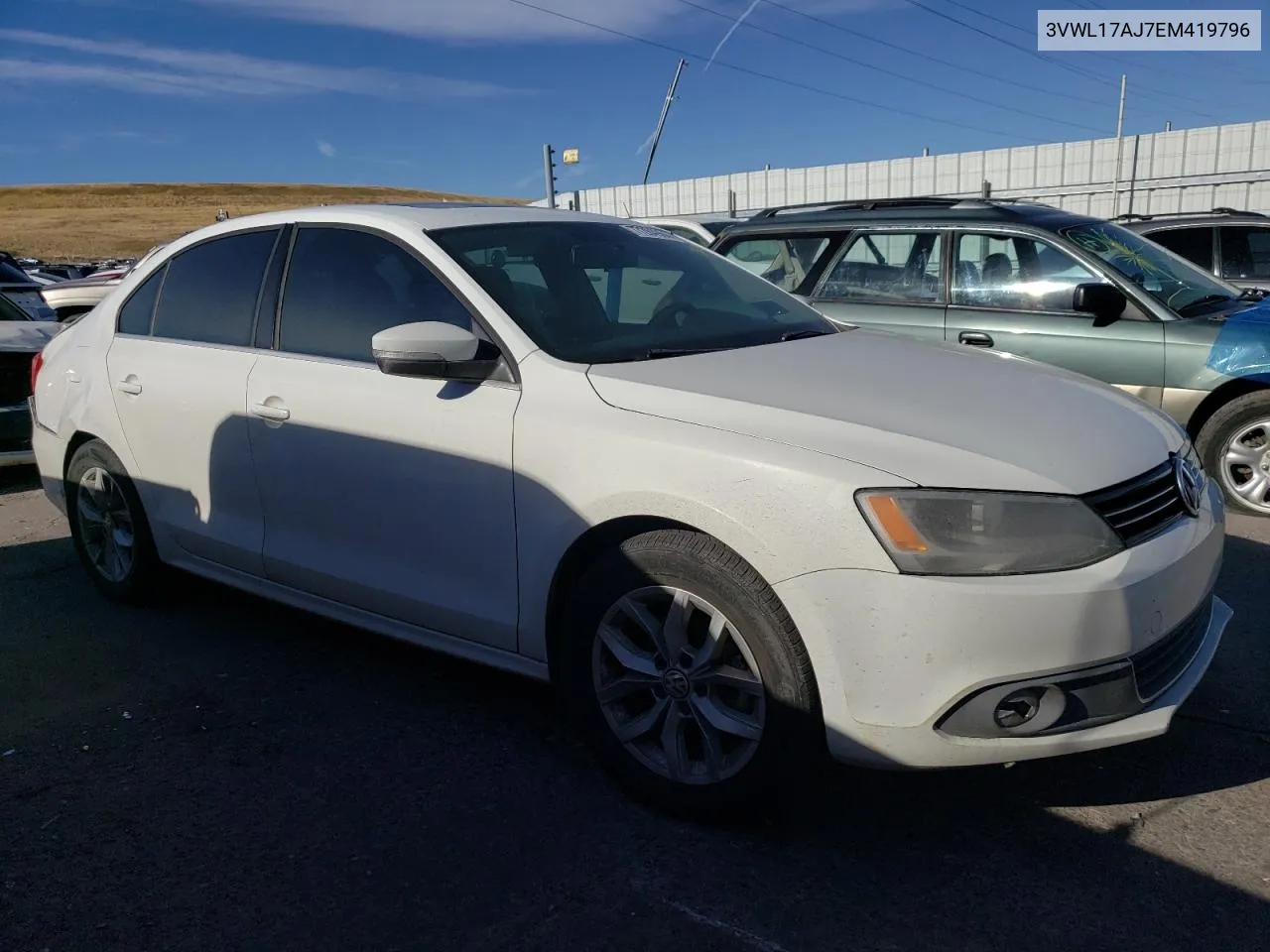 2014 Volkswagen Jetta Sel VIN: 3VWL17AJ7EM419796 Lot: 77284964