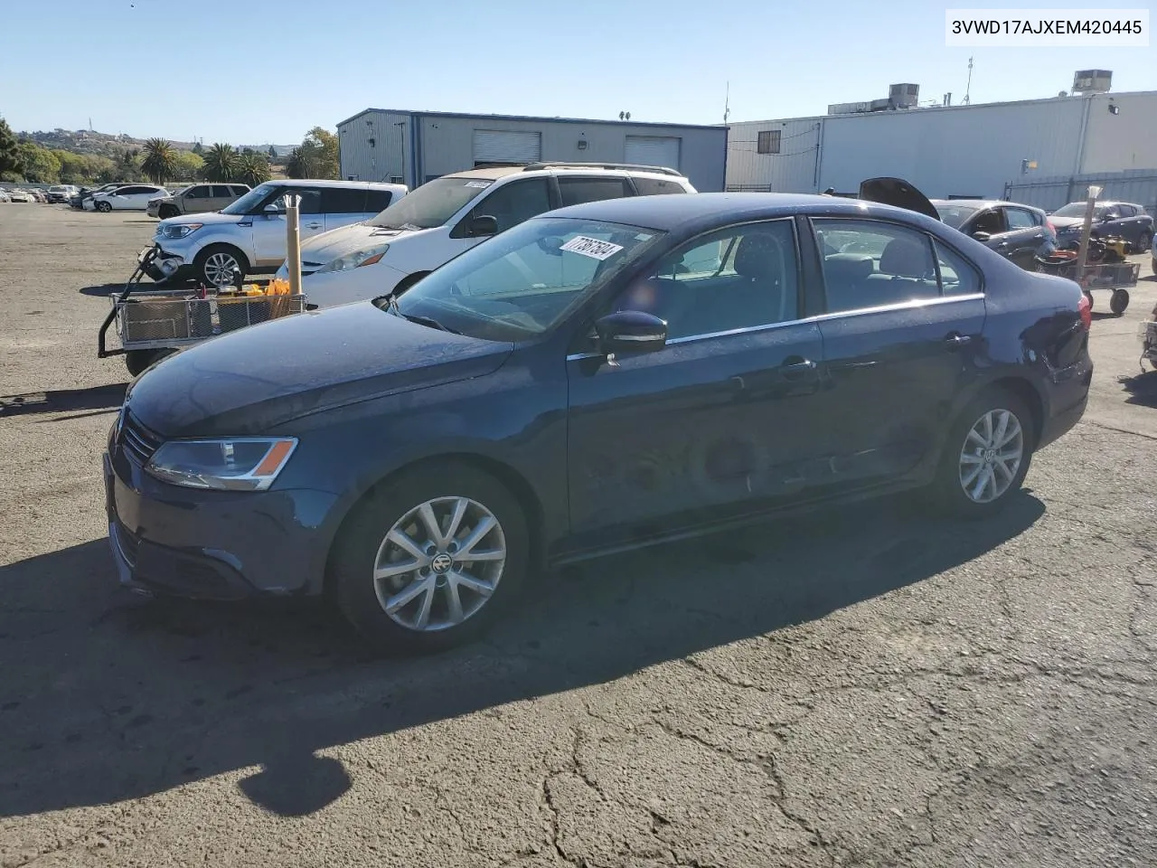 3VWD17AJXEM420445 2014 Volkswagen Jetta Se