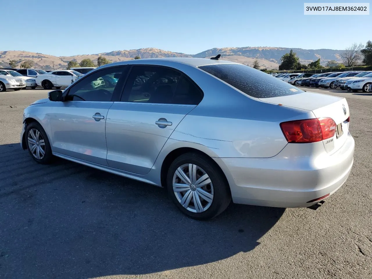 2014 Volkswagen Jetta Se VIN: 3VWD17AJ8EM362402 Lot: 77394294