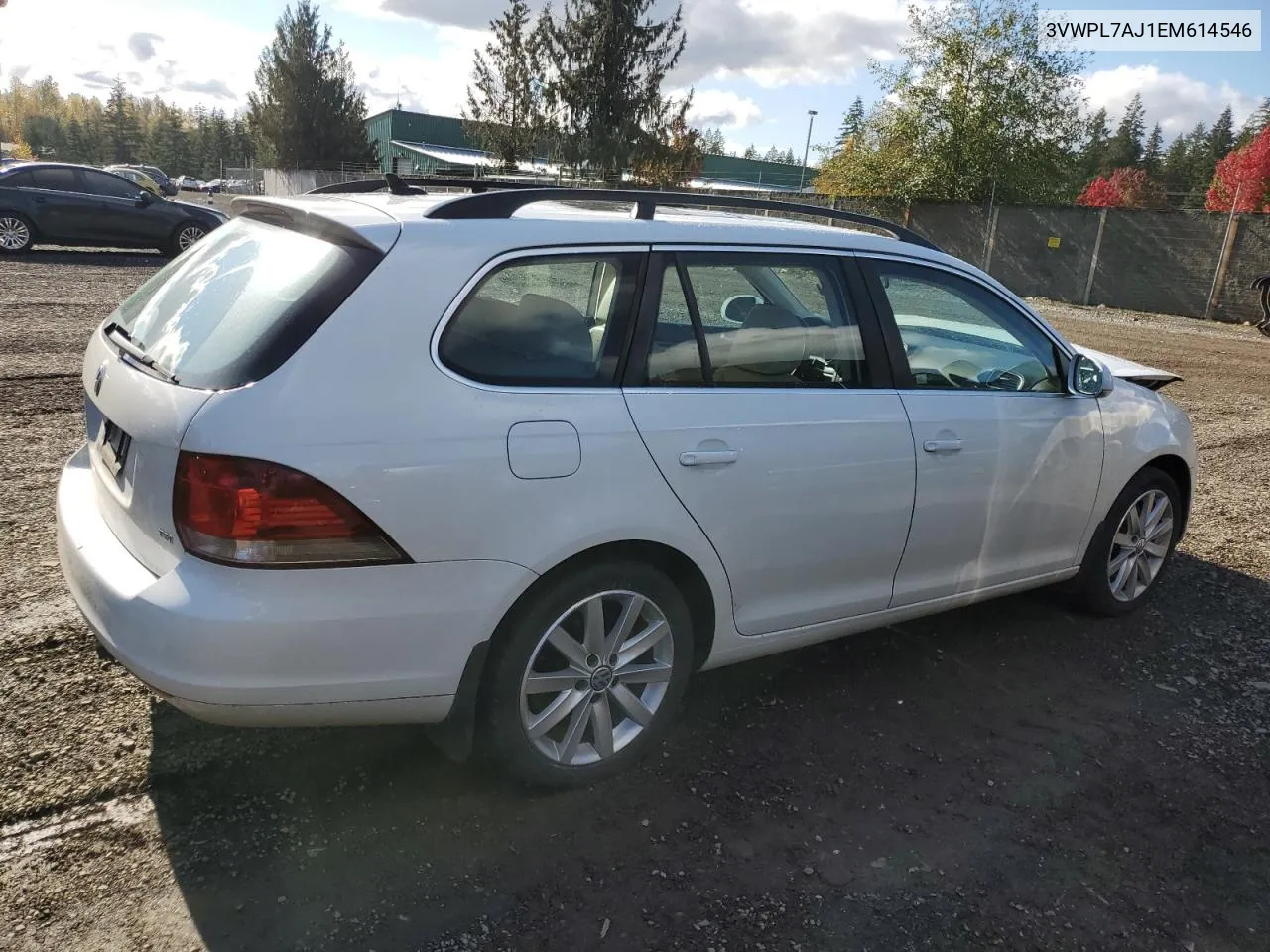 2014 Volkswagen Jetta Tdi VIN: 3VWPL7AJ1EM614546 Lot: 77416174