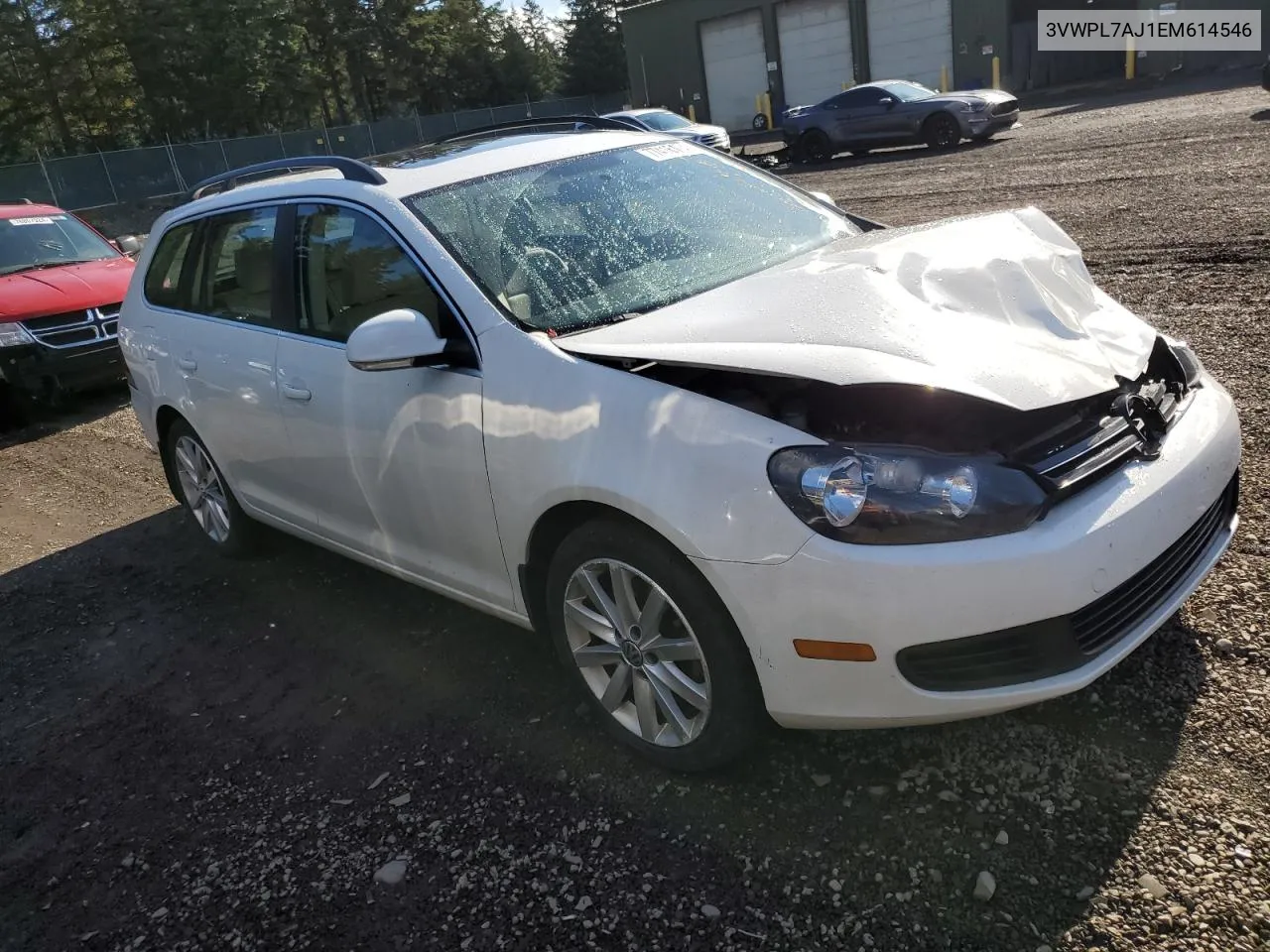 2014 Volkswagen Jetta Tdi VIN: 3VWPL7AJ1EM614546 Lot: 77416174