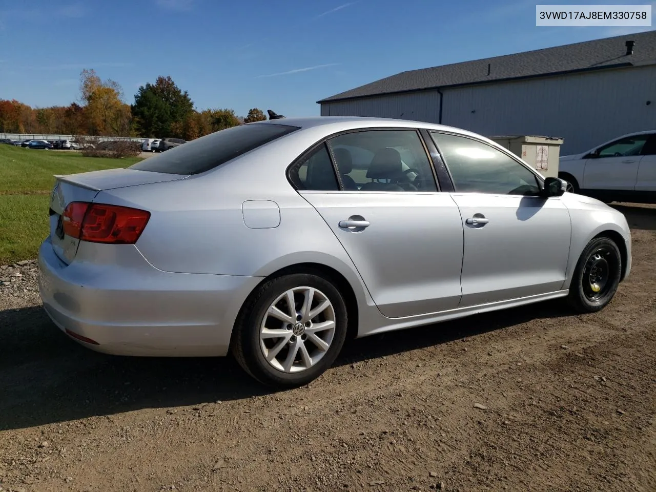 2014 Volkswagen Jetta Se VIN: 3VWD17AJ8EM330758 Lot: 77440324