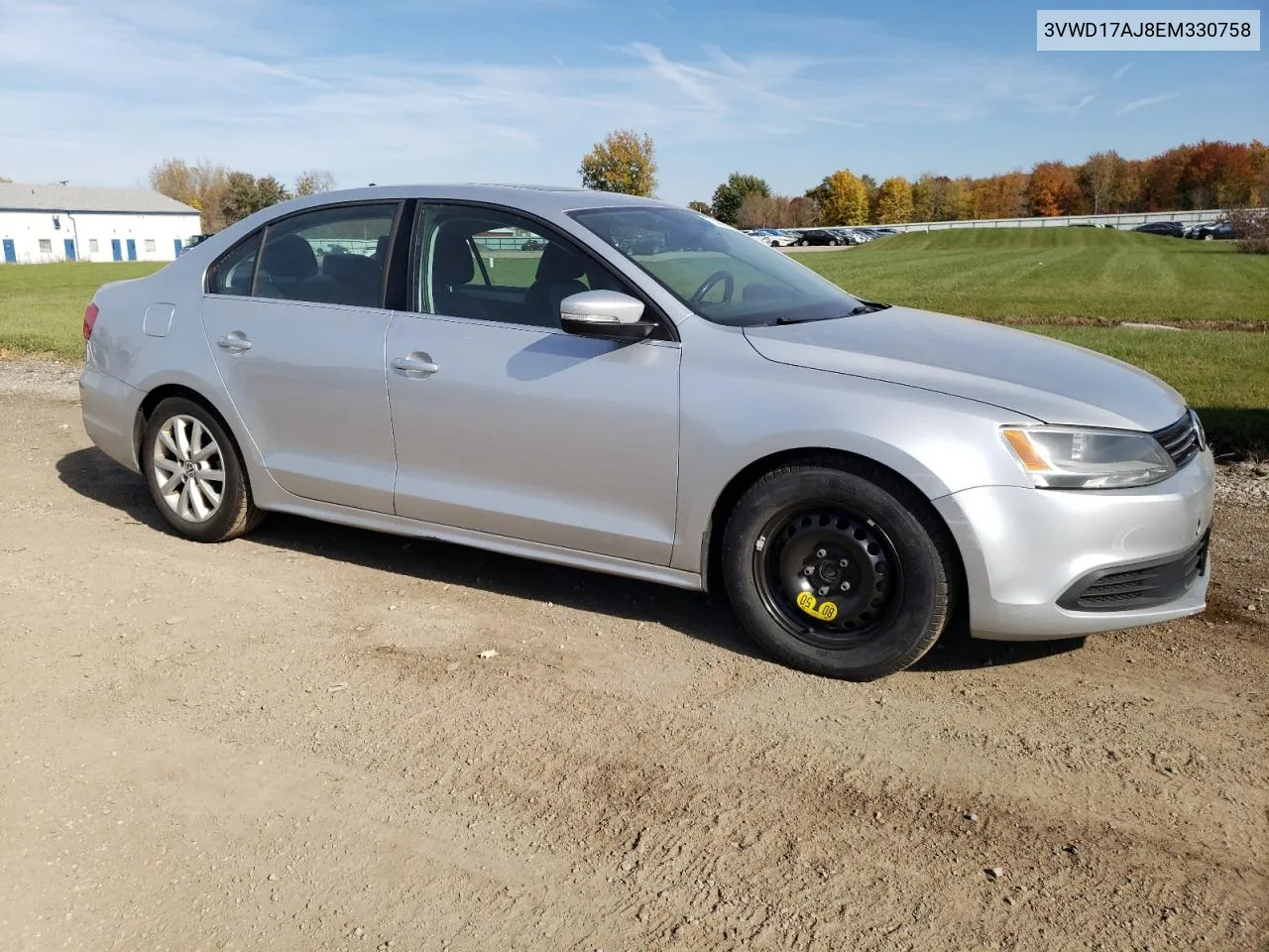 2014 Volkswagen Jetta Se VIN: 3VWD17AJ8EM330758 Lot: 77440324