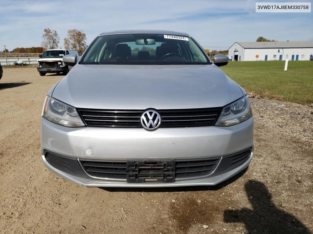 2014 Volkswagen Jetta Se VIN: 3VWD17AJ8EM330758 Lot: 77440324