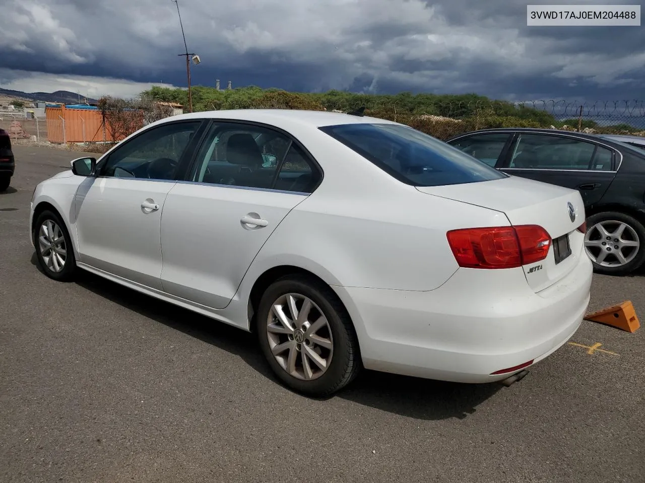 2014 Volkswagen Jetta Se VIN: 3VWD17AJ0EM204488 Lot: 77500574