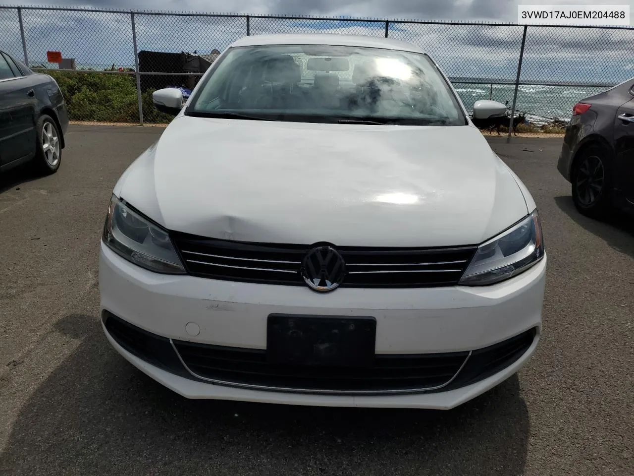 2014 Volkswagen Jetta Se VIN: 3VWD17AJ0EM204488 Lot: 77500574