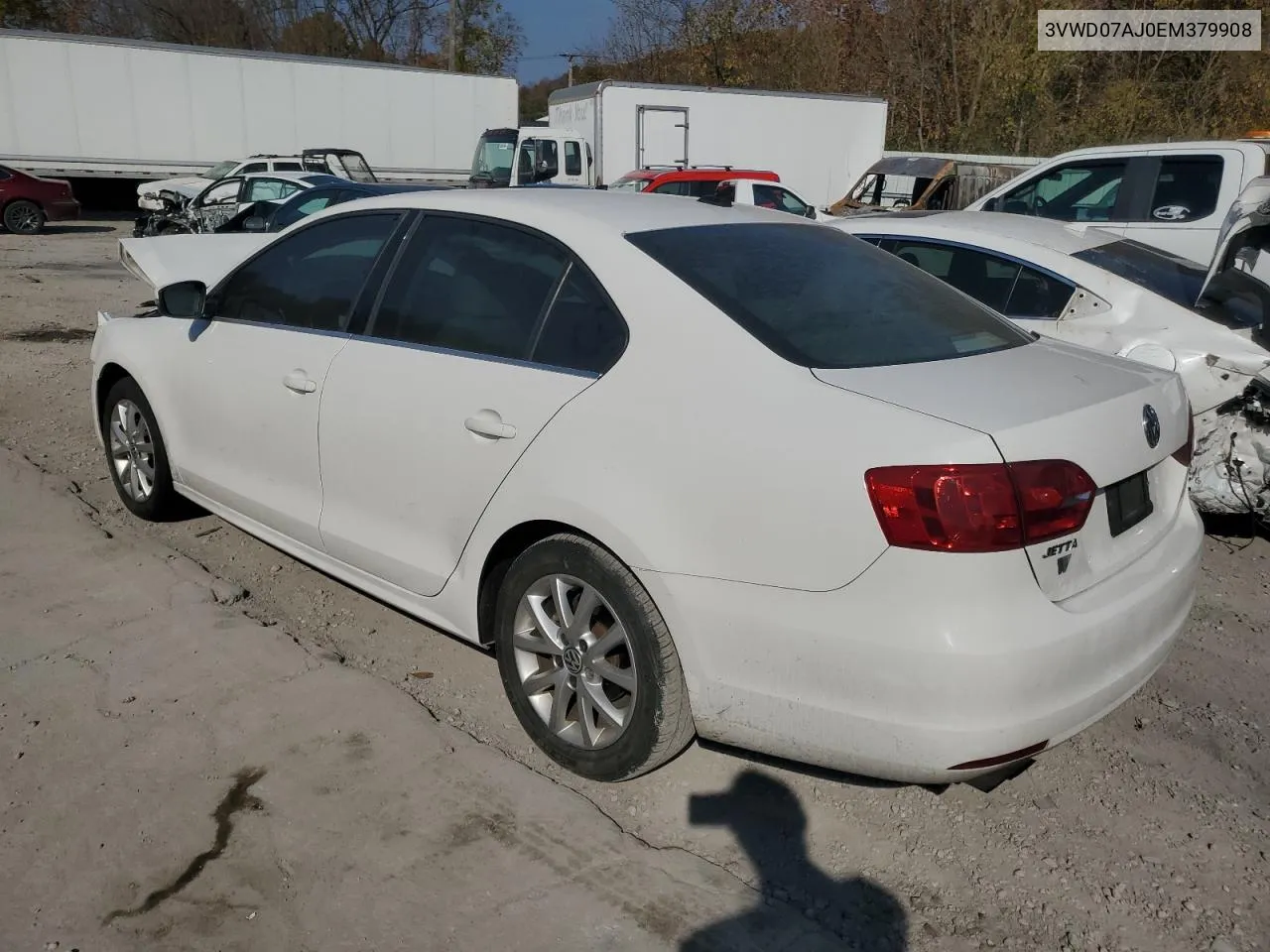 2014 Volkswagen Jetta Se VIN: 3VWD07AJ0EM379908 Lot: 77848814