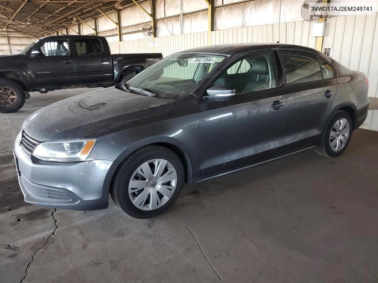 2014 Volkswagen Jetta Se VIN: 3VWD17AJ2EM249741 Lot: 78027094