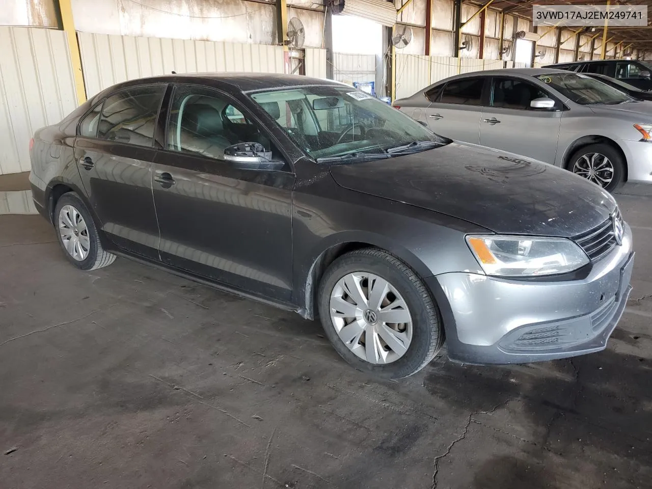 2014 Volkswagen Jetta Se VIN: 3VWD17AJ2EM249741 Lot: 78027094