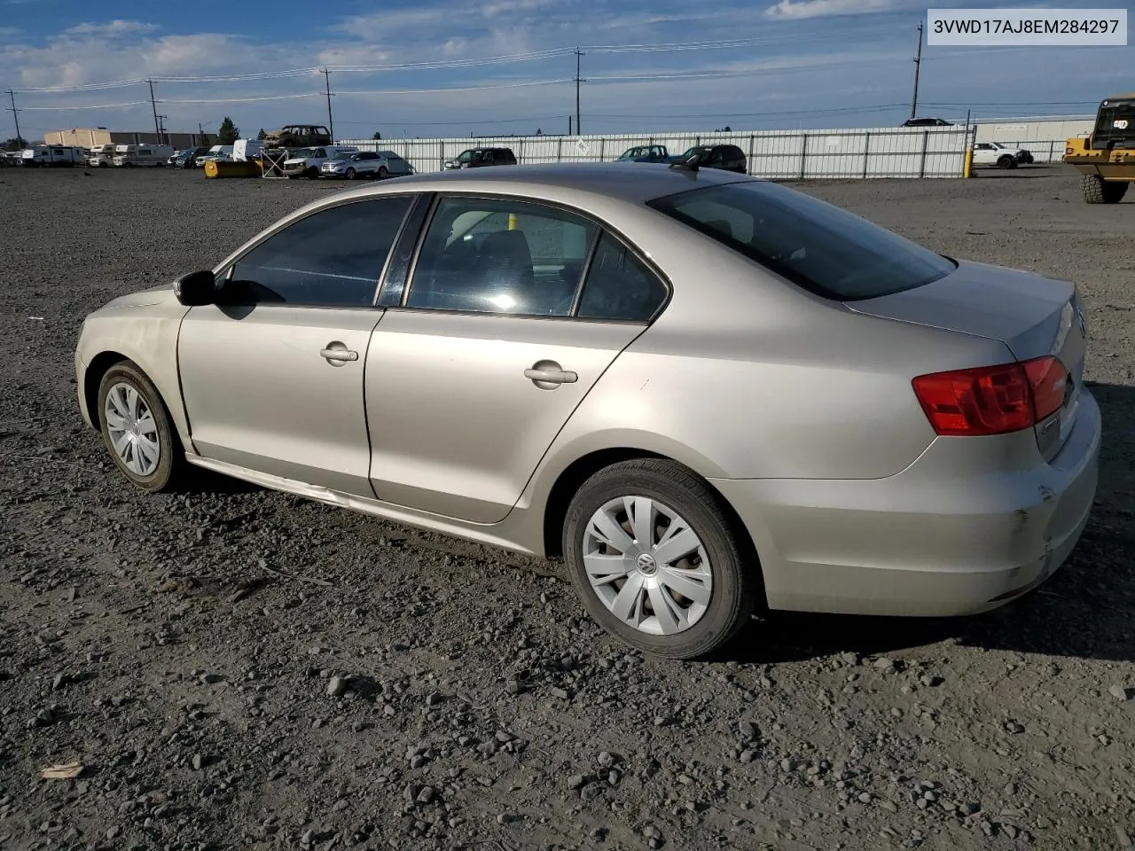 2014 Volkswagen Jetta Se VIN: 3VWD17AJ8EM284297 Lot: 78048554