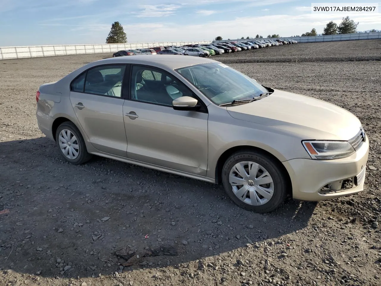 2014 Volkswagen Jetta Se VIN: 3VWD17AJ8EM284297 Lot: 78048554