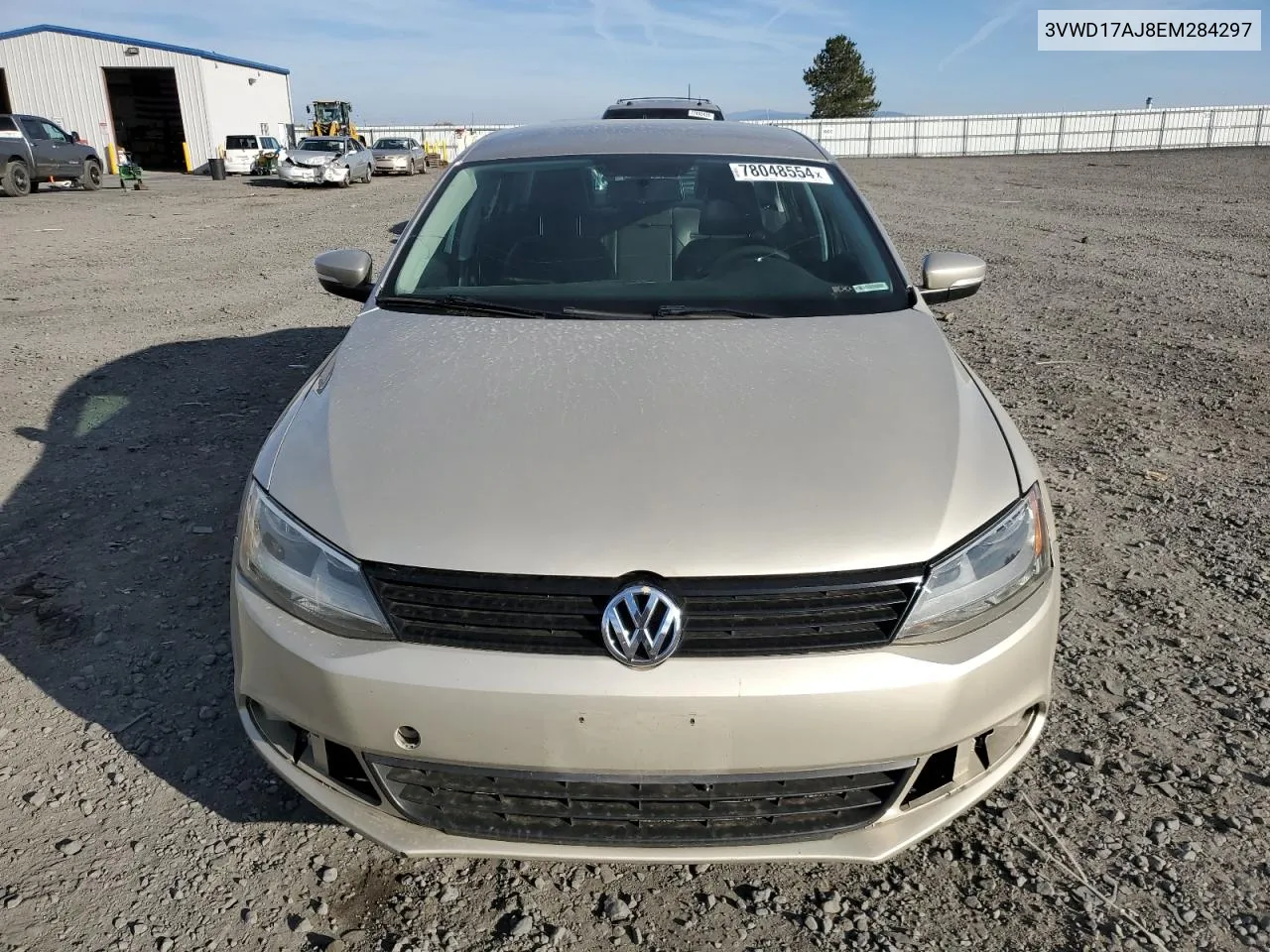 2014 Volkswagen Jetta Se VIN: 3VWD17AJ8EM284297 Lot: 78048554