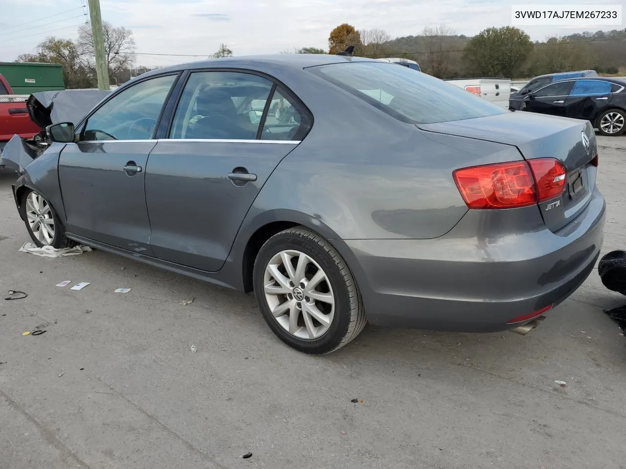 2014 Volkswagen Jetta Se VIN: 3VWD17AJ7EM267233 Lot: 78135324