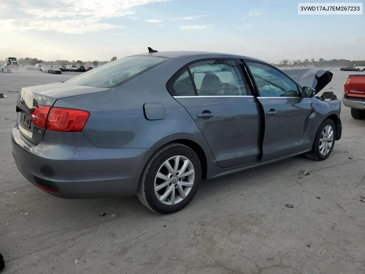 2014 Volkswagen Jetta Se VIN: 3VWD17AJ7EM267233 Lot: 78135324