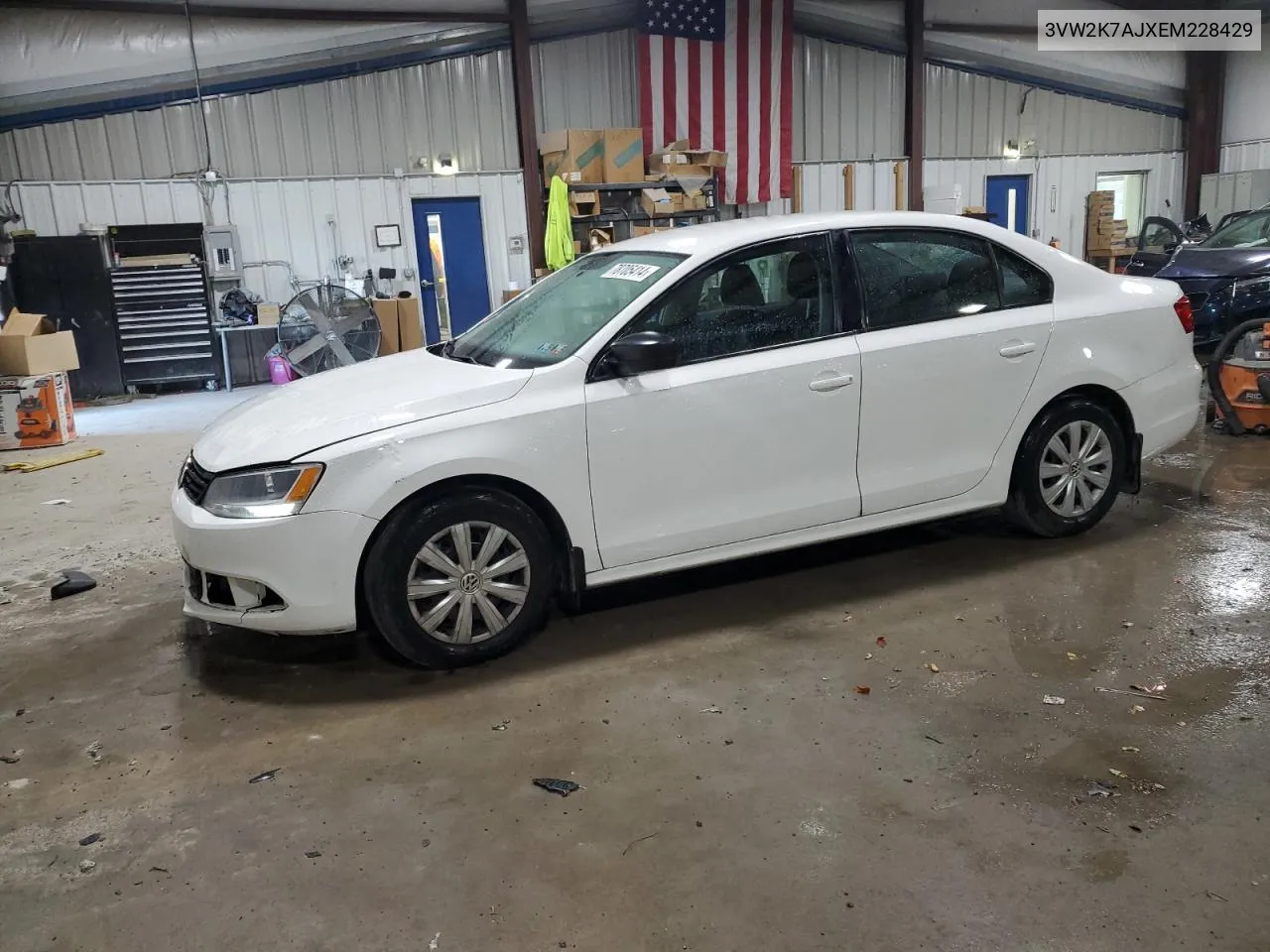 2014 Volkswagen Jetta Base VIN: 3VW2K7AJXEM228429 Lot: 78705414