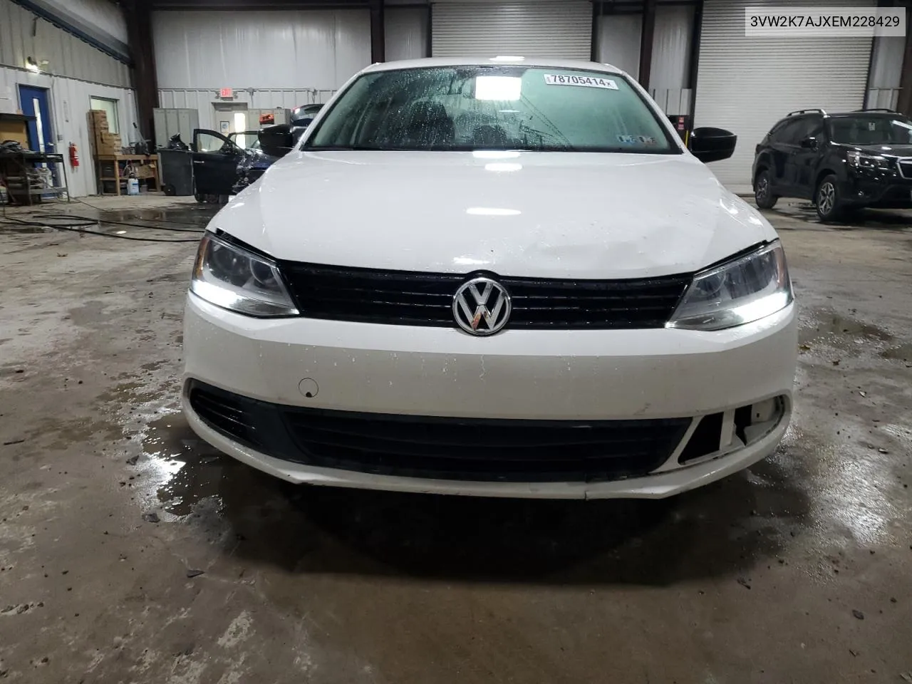 2014 Volkswagen Jetta Base VIN: 3VW2K7AJXEM228429 Lot: 78705414