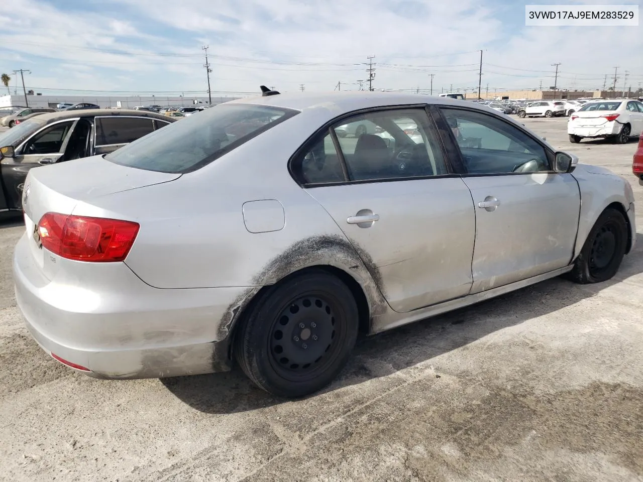 2014 Volkswagen Jetta Se VIN: 3VWD17AJ9EM283529 Lot: 78722354