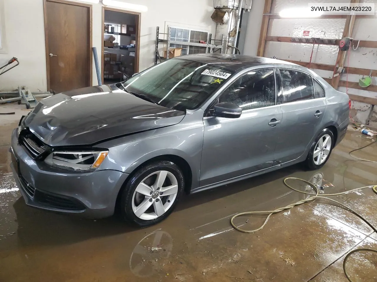 2014 Volkswagen Jetta Tdi VIN: 3VWLL7AJ4EM423220 Lot: 79024504