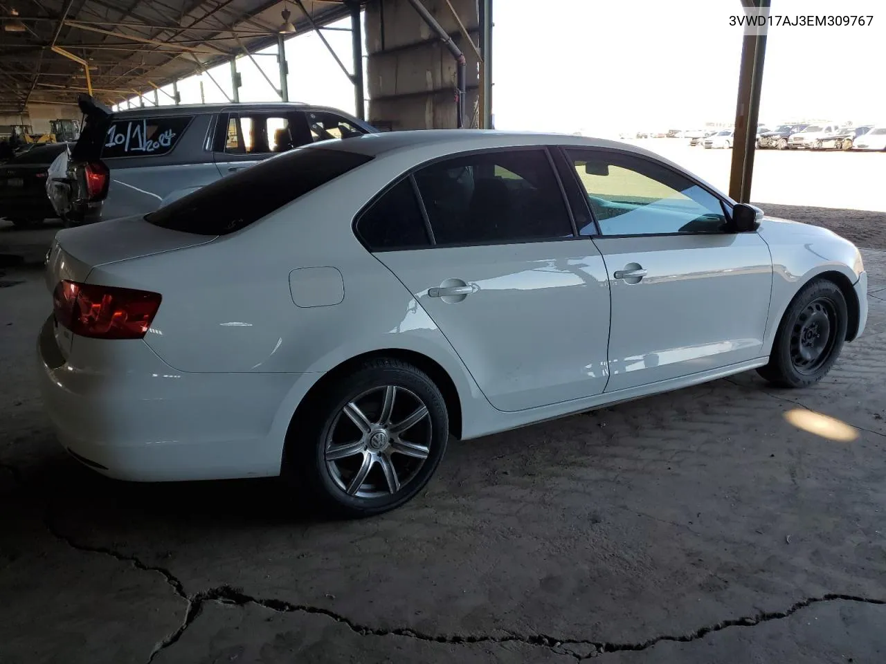 2014 Volkswagen Jetta Se VIN: 3VWD17AJ3EM309767 Lot: 79067024