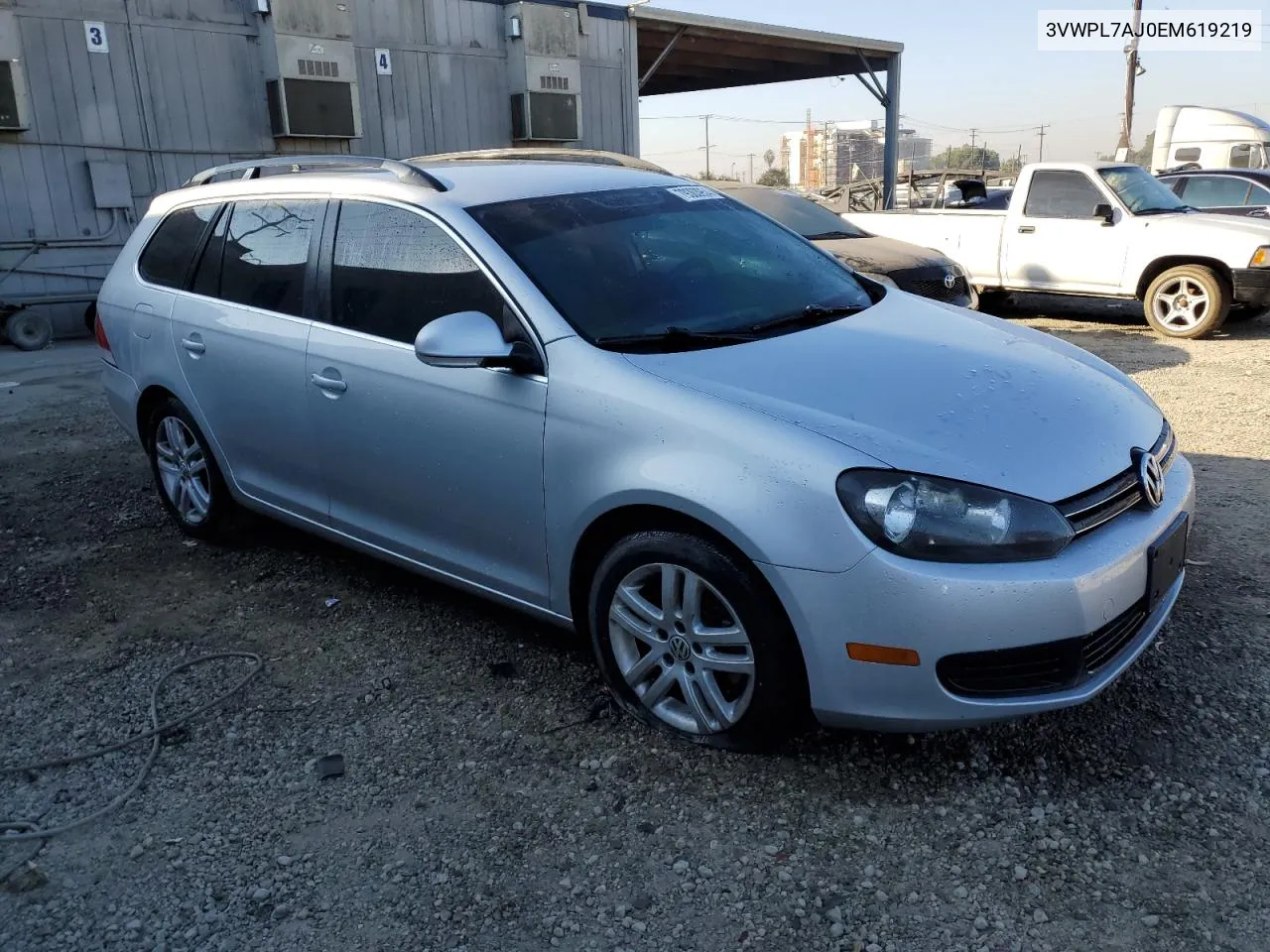 2014 Volkswagen Jetta Tdi VIN: 3VWPL7AJ0EM619219 Lot: 79363954