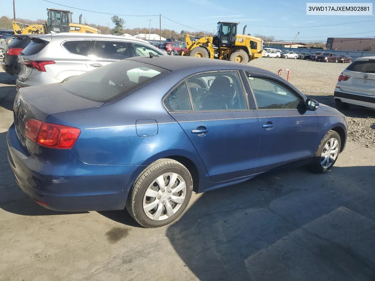 2014 Volkswagen Jetta Se VIN: 3VWD17AJXEM302881 Lot: 79460784