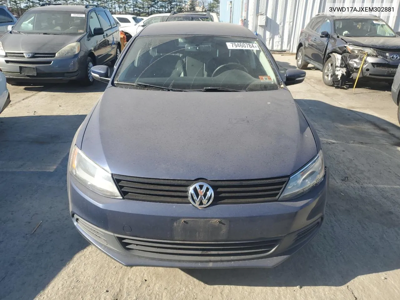 2014 Volkswagen Jetta Se VIN: 3VWD17AJXEM302881 Lot: 79460784