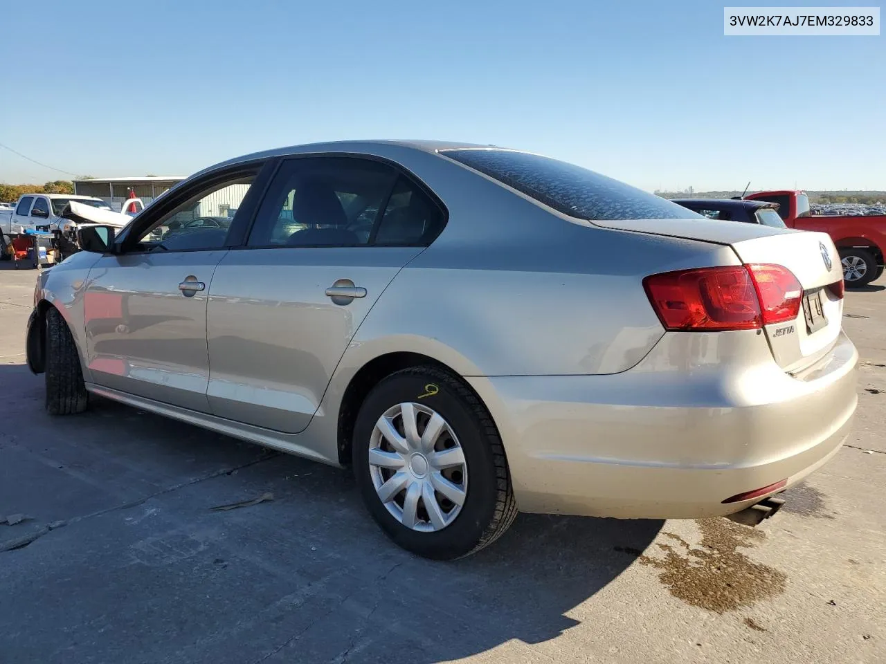 2014 Volkswagen Jetta Base VIN: 3VW2K7AJ7EM329833 Lot: 79673344