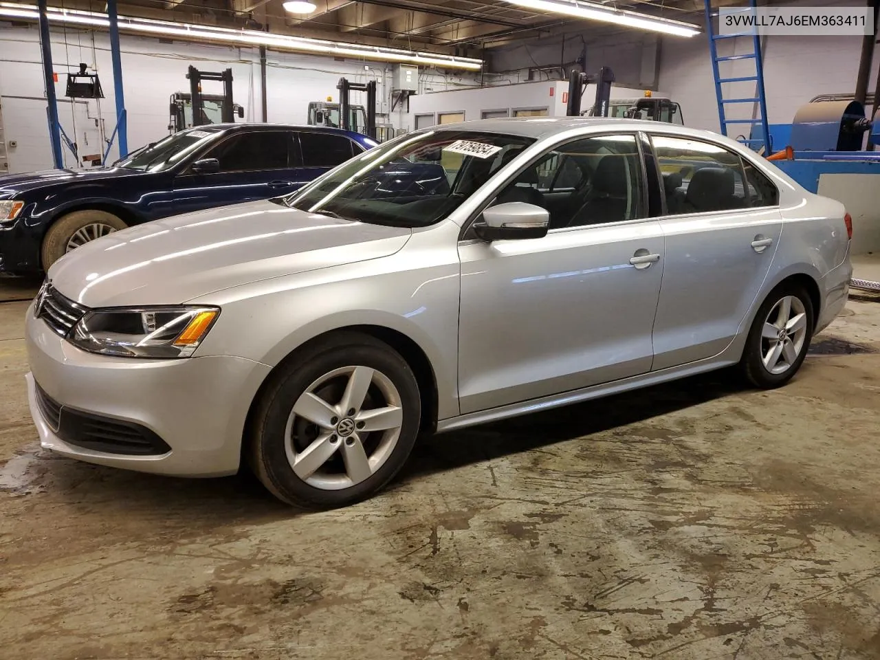 2014 Volkswagen Jetta Tdi VIN: 3VWLL7AJ6EM363411 Lot: 79759854