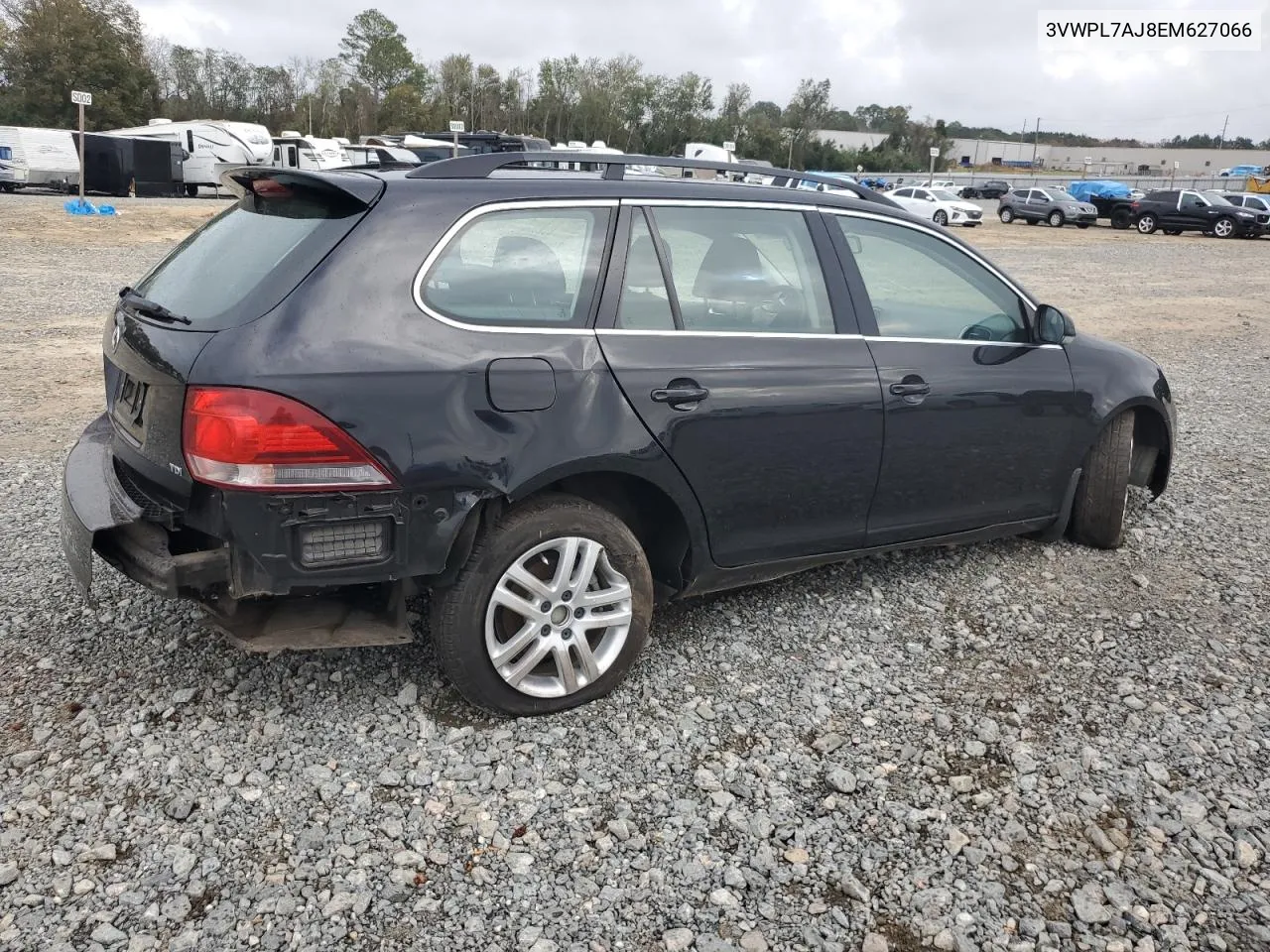 2014 Volkswagen Jetta Tdi VIN: 3VWPL7AJ8EM627066 Lot: 79800964