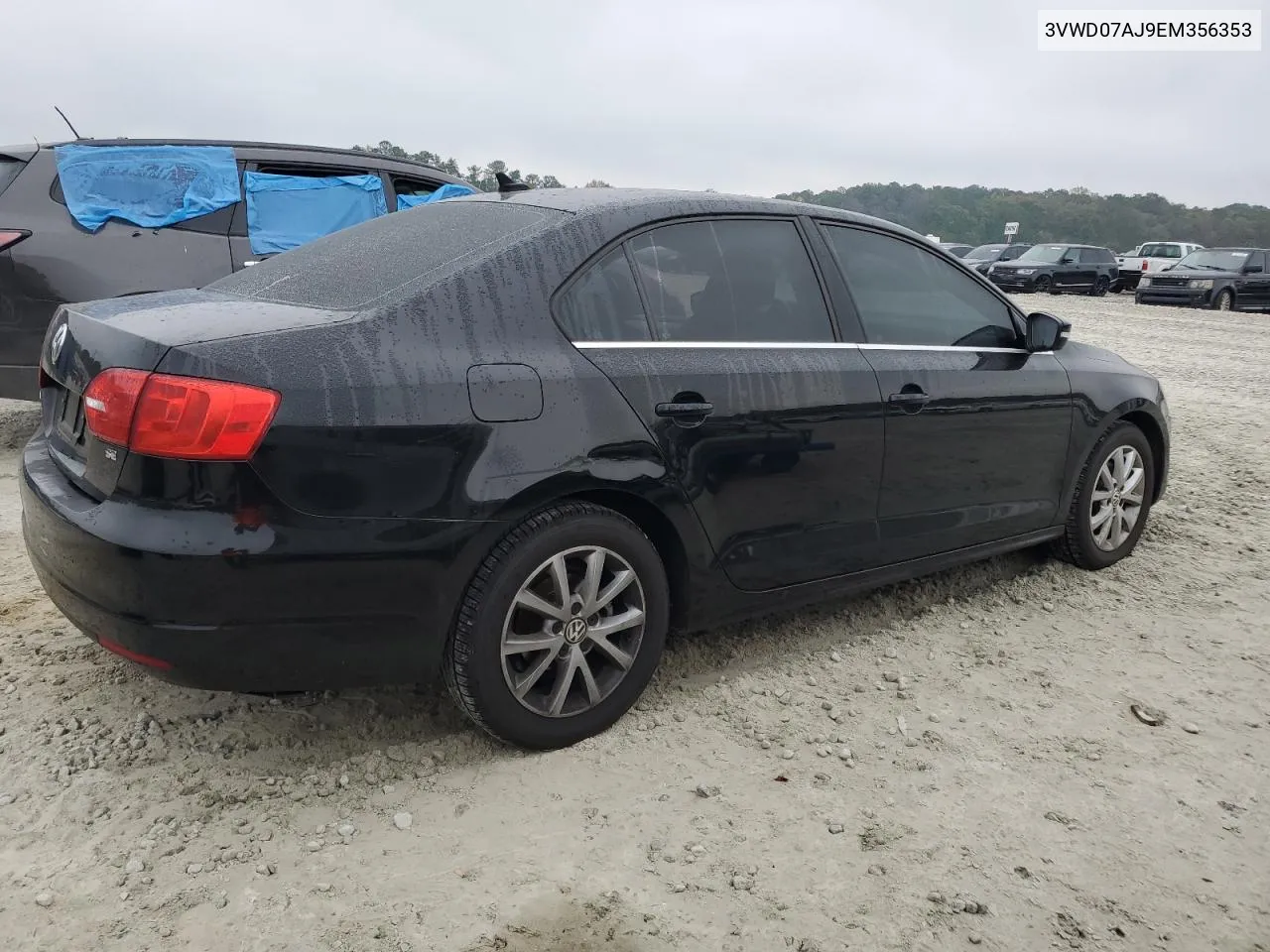 2014 Volkswagen Jetta Se VIN: 3VWD07AJ9EM356353 Lot: 80012574