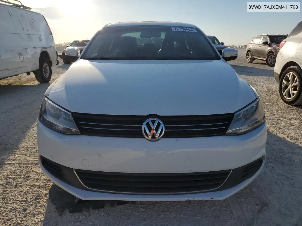 2014 Volkswagen Jetta Se VIN: 3VWD17AJXEM411793 Lot: 80349134