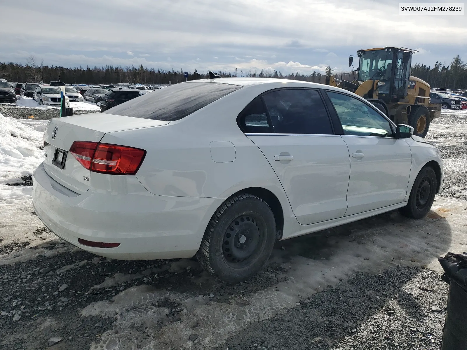 2015 Volkswagen Jetta Se VIN: 3VWD07AJ2FM278239 Lot: 42595154