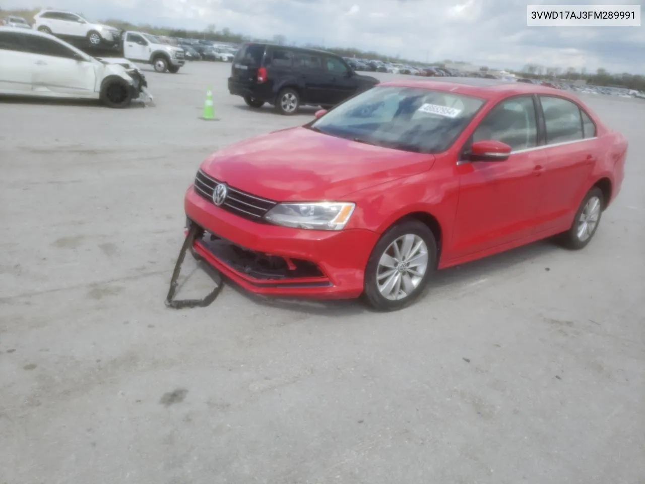 3VWD17AJ3FM289991 2015 Volkswagen Jetta Se