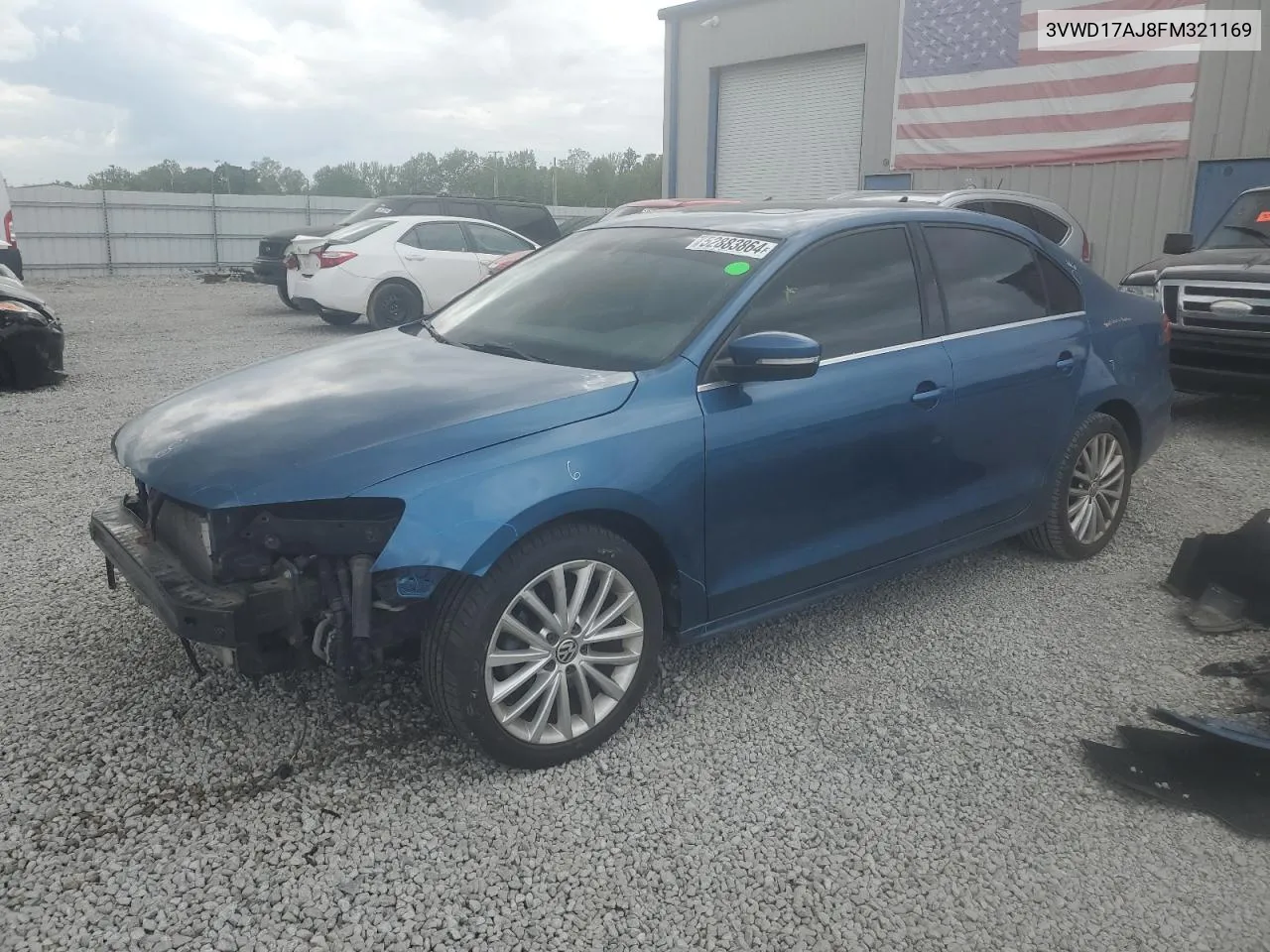 3VWD17AJ8FM321169 2015 Volkswagen Jetta Se