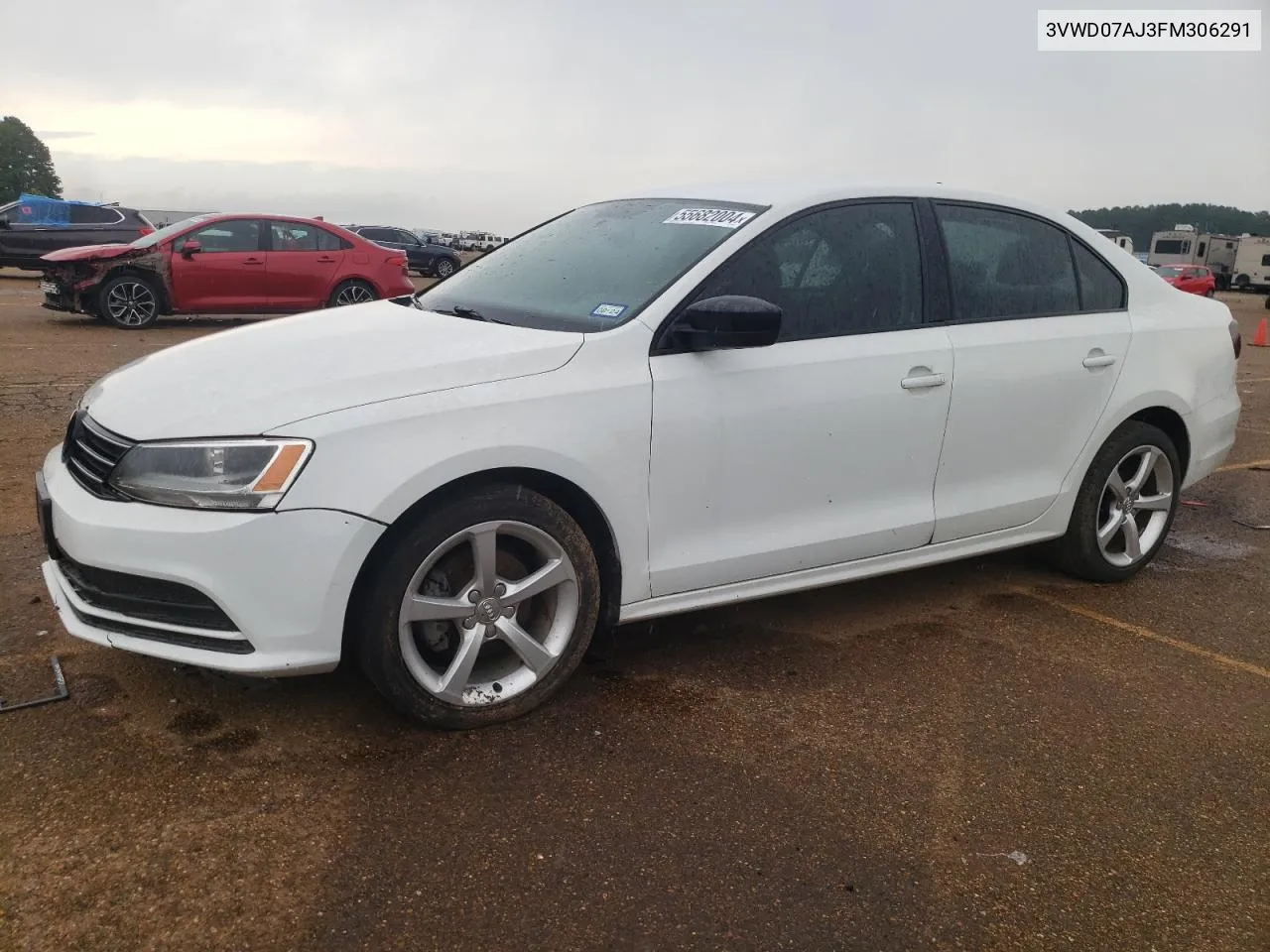 3VWD07AJ3FM306291 2015 Volkswagen Jetta Se