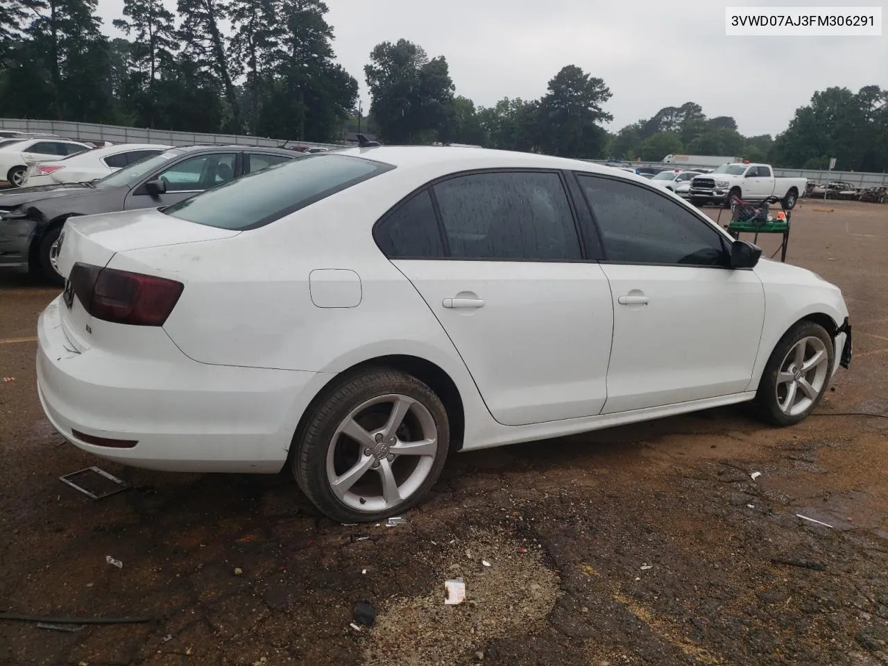 3VWD07AJ3FM306291 2015 Volkswagen Jetta Se